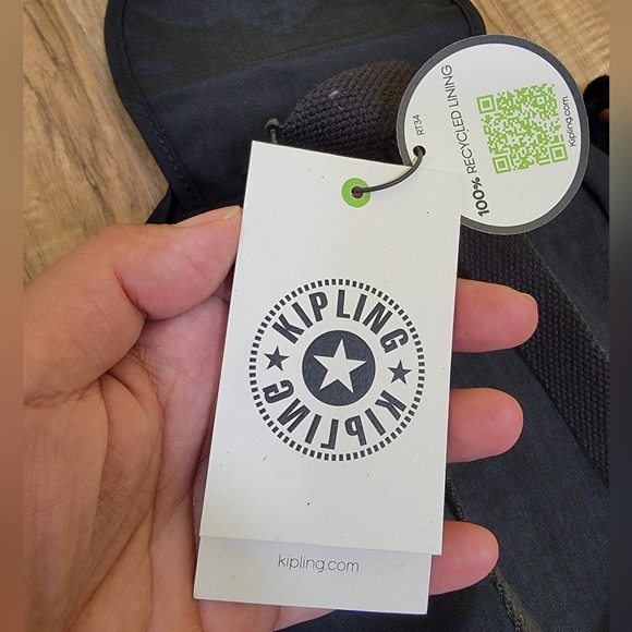 Kipling Lovebug Small Backpack, black tonal - Picture 8 of 10